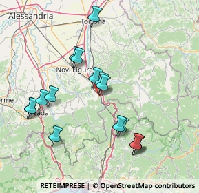 Mappa Viale della Rimembranza, 15061 Arquata Scrivia AL, Italia (15.54563)