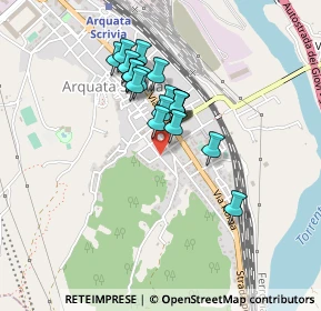 Mappa Viale della Rimembranza, 15061 Arquata Scrivia AL, Italia (0.3415)