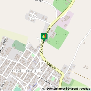 Mappa Via Provinciale Nord, 34, 40050 Castello d'Argile, Bologna (Emilia Romagna)
