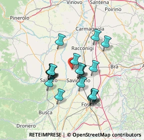 Mappa Via Beppe Fenoglio, 12030 Monasterolo di Savigliano CN, Italia (11.4535)