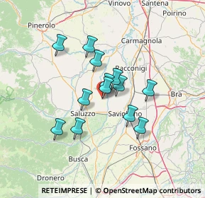 Mappa Via Principe Amedeo, 12030 Scarnafigi CN, Italia (10.31385)