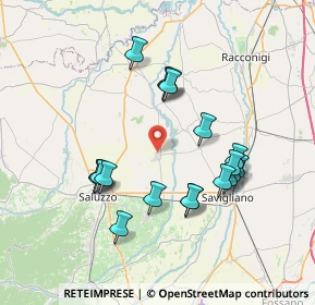 Mappa Via Principe Amedeo, 12030 Scarnafigi CN, Italia (7.14421)