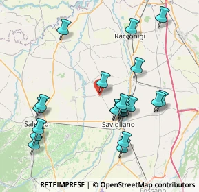 Mappa Via Rinino, 12030 Monasterolo di Savigliano CN, Italia (8.476)