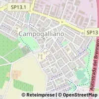 Map Campogalliano