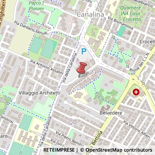 Mappa Via Gandhi Mohandas Karamchand, 18, 42123 Reggio nell'Emilia, Reggio nell'Emilia (Emilia Romagna)