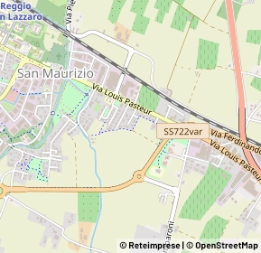 Mappa Via Giuseppe Zonta, 42122 Reggio nell'Emilia RE, Italia (0.25517)
