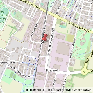 Mappa Via Giovanni Fattori, 16, 42122 Scandiano, Reggio nell'Emilia (Emilia Romagna)