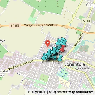 Mappa Via Pier Paolo Pasolini, 41015 Nonantola MO, Italia (0.27857)