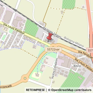 Mappa Via G. L. Basetti, 73, 42122 Reggio nell'Emilia, Reggio nell'Emilia (Emilia Romagna)