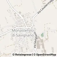 Map Monasterolo di Savigliano