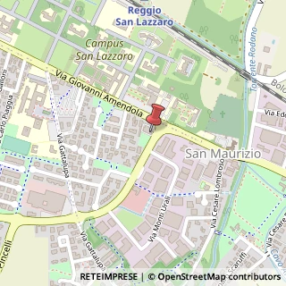 Mappa Via P. e. M. Curie, 1/a, 42122 Cavriago, Reggio nell'Emilia (Emilia Romagna)