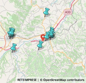 Mappa Località San Cassiano - Strada Basse, 12051 Alba CN, Italia (7.08833)