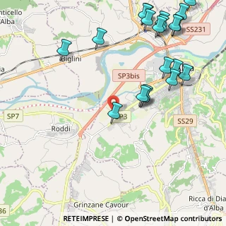 Mappa Strada Basse, 12051 Alba CN, Italia (2.8025)