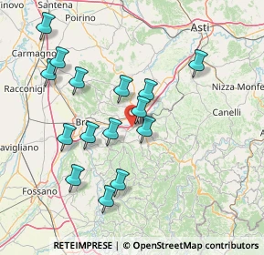 Mappa Località San Cassiano - Strada Basse, 12051 Alba CN, Italia (14.99067)