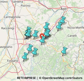 Mappa Località San Cassiano - Strada Basse, 12051 Alba CN, Italia (10.89063)