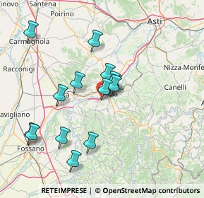 Mappa Località San Cassiano - Strada Basse, 12051 Alba CN, Italia (13.98929)