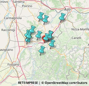 Mappa Località San Cassiano - Strada Basse, 12051 Alba CN, Italia (9.45769)