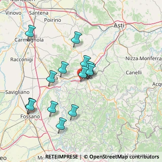 Mappa Strada Basse, 12051 Alba CN, Italia (13.98929)