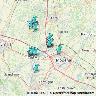 Mappa Via Europa, 41011 Campogalliano MO, Italia (5.71143)