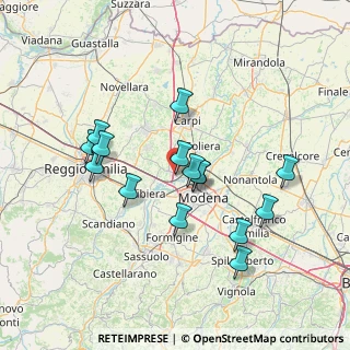 Mappa Via Europa, 41011 Campogalliano MO, Italia (13.42467)
