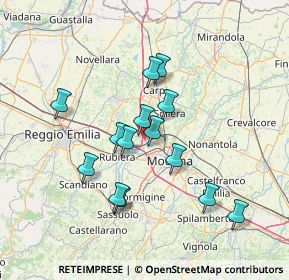 Mappa Via Europa, 41011 Campogalliano MO, Italia (12.50143)