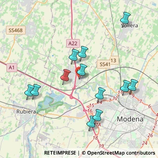 Mappa Via Europa, 41011 Campogalliano MO, Italia (4.19833)