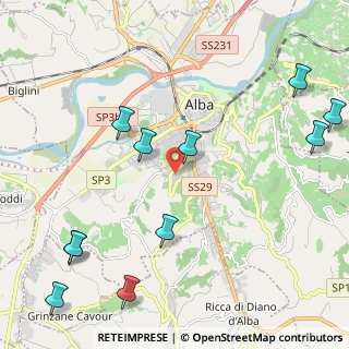 Mappa Strada Vedetta, 12051 Alba CN, Italia (2.81364)