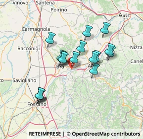 Mappa Località Ponte Tanaro, 12064 Bra CN, Italia (12.28556)