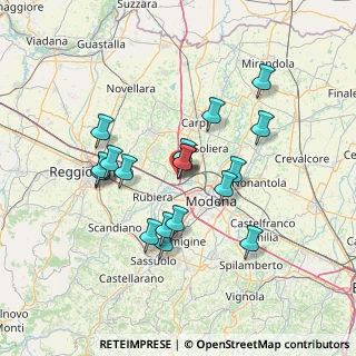 Mappa Via Mattei, 41011 Campogalliano MO, Italia (12.52111)