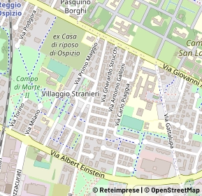 Mappa Via Marchi, 42122 Reggio nell'Emilia RE, Italia (0.18929)