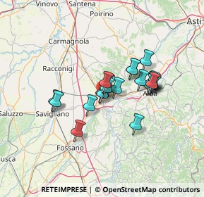 Mappa Via Fratelli Rosselli, 12042 Bra CN, Italia (9.982)