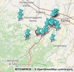 Mappa 43040 Varano de' Melegari PR, Italia (13.82263)