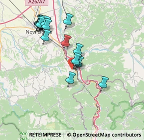 Mappa Strada per Pratolungo Superiore, 15066 Arquata Scrivia AL, Italia (7.9645)