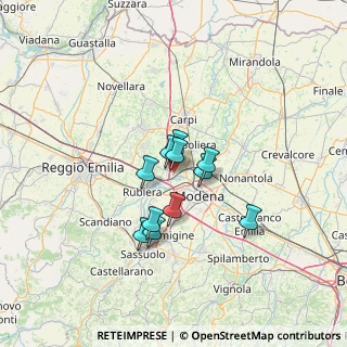 Mappa Via Strasburgo, 41011 Campogalliano MO, Italia (9.21182)