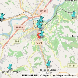 Mappa Via Vuillermin, 12051 Alba CN, Italia (3.23636)