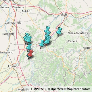Mappa Via Vuillermin, 12051 Alba CN, Italia (10.21389)