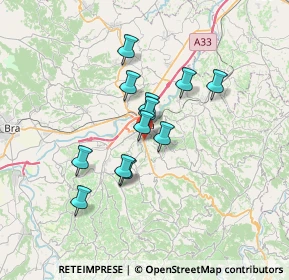 Mappa Via Vuillermin, 12051 Alba CN, Italia (5.3325)