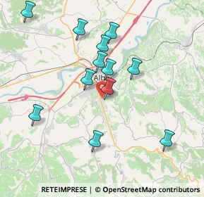 Mappa Via Vuillermin, 12051 Alba CN, Italia (3.71083)