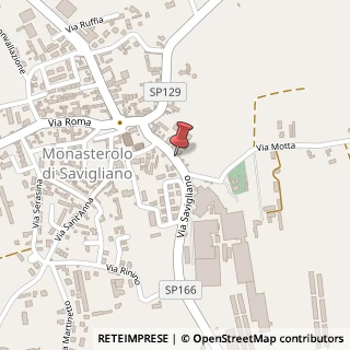 Mappa Via Savigliano, 22A, 12030 Monasterolo di Savigliano, Cuneo (Piemonte)