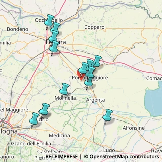 Mappa Via Ponte Alto - Ponte Spino, 44015 Portomaggiore FE, Italia (14.42933)