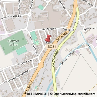 Mappa Via monte pasubio 31/a, 12042 Bra, Cuneo (Piemonte)