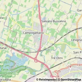 Mappa Campogalliano