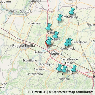 Mappa Viale Italia, 41011 Campogalliano MO, Italia (14.87182)