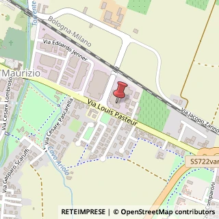 Mappa Via Louis Pasteur, n. 2, 42100 Reggio nell'Emilia, Reggio nell'Emilia (Emilia Romagna)