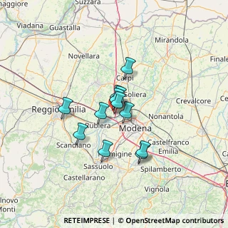 Mappa Via Croce, 41011 Campogalliano MO, Italia (8.81333)