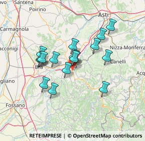 Mappa Via Montebellina, 12051 Alba CN, Italia (11.61)