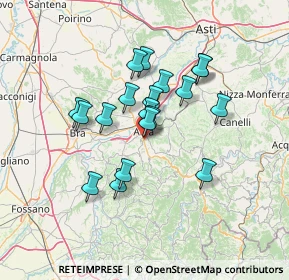 Mappa Via Montebellina, 12051 Alba CN, Italia (11.17526)
