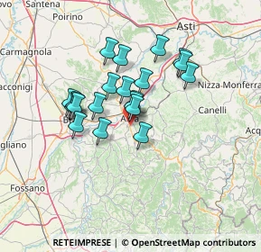 Mappa Via Montebellina, 12051 Alba CN, Italia (10.8255)