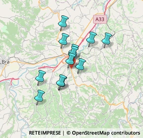 Mappa Via Montebellina, 12051 Alba CN, Italia (5.3825)