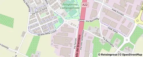 Mappa Campogalliano